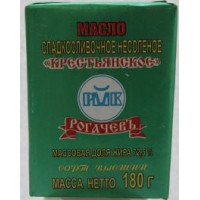 Масло слад-слив. Крестьянское 72,5% 180гр*55 Рогачевский МК